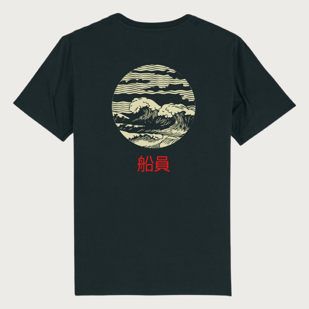 Japanese wave T-shirt