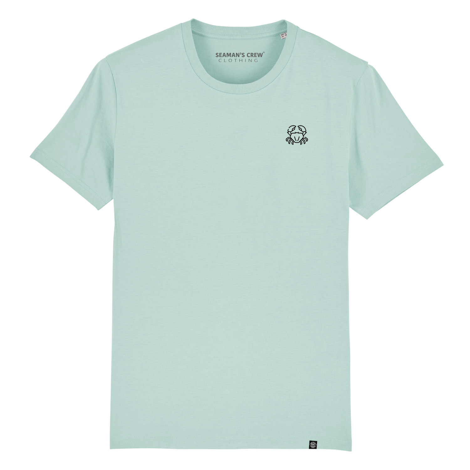 Crab embroidered T-shirt