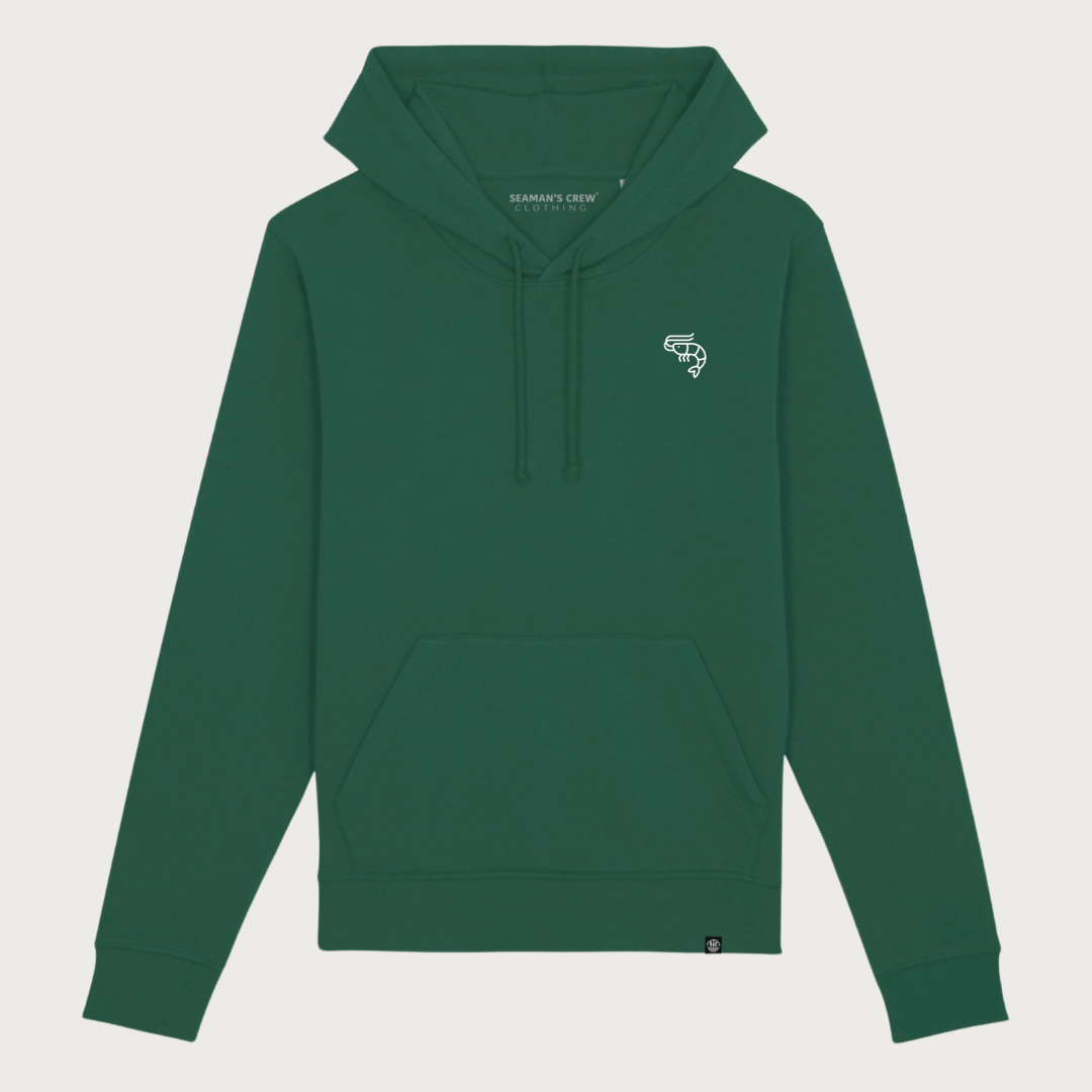 Shrimp embroidered Hoodie