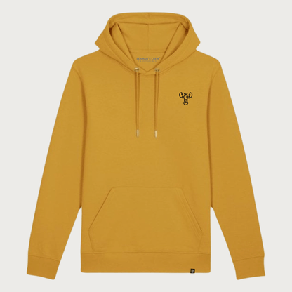 Lobster embroidered Hoodie