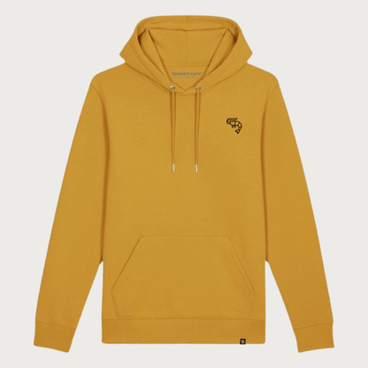 Shrimp embroidered Hoodie