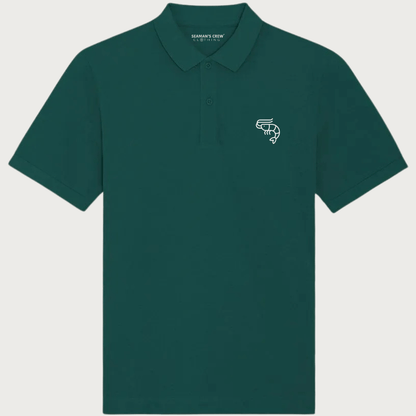 Shrimp Embroidered Polo