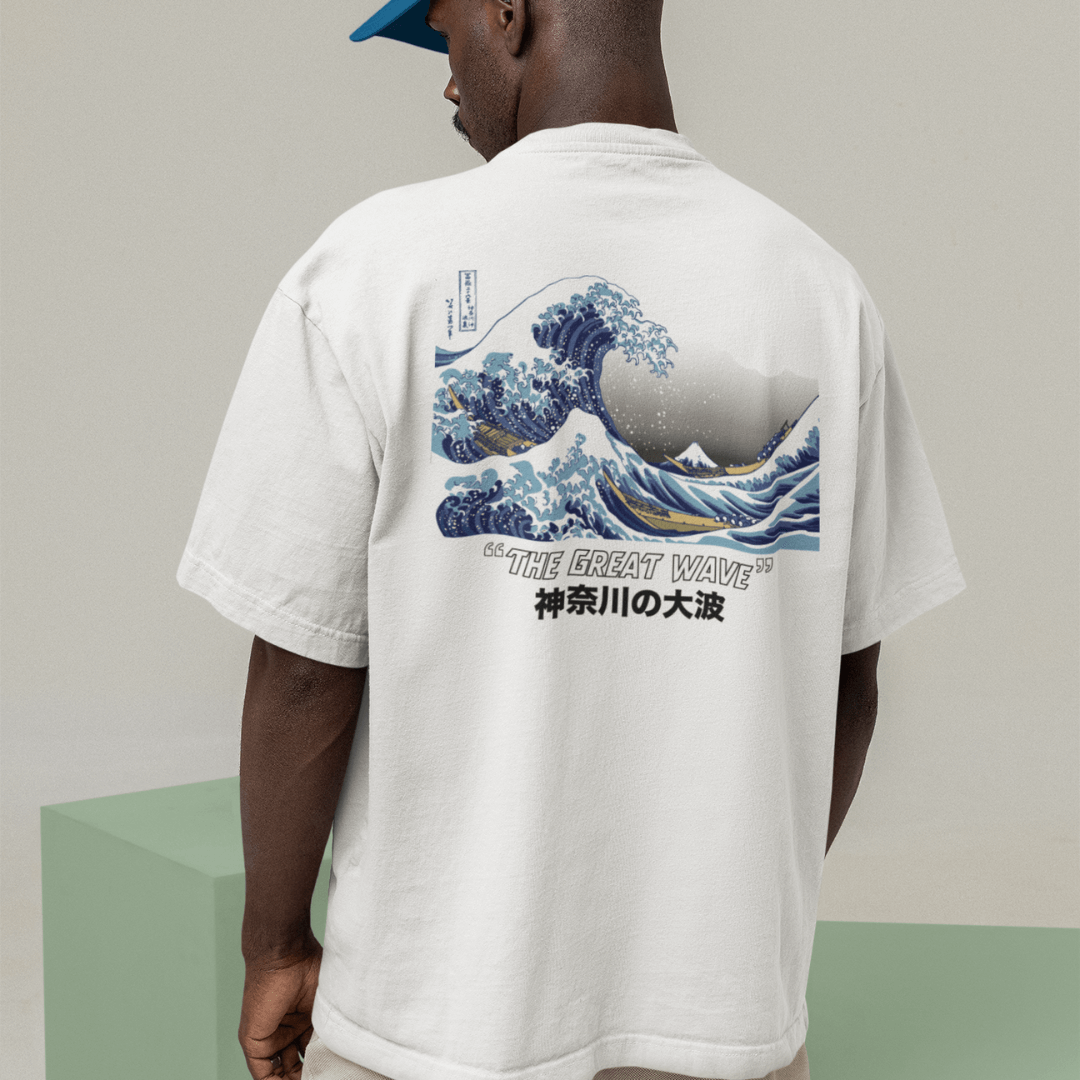 Great Wave Oversized Tshirt