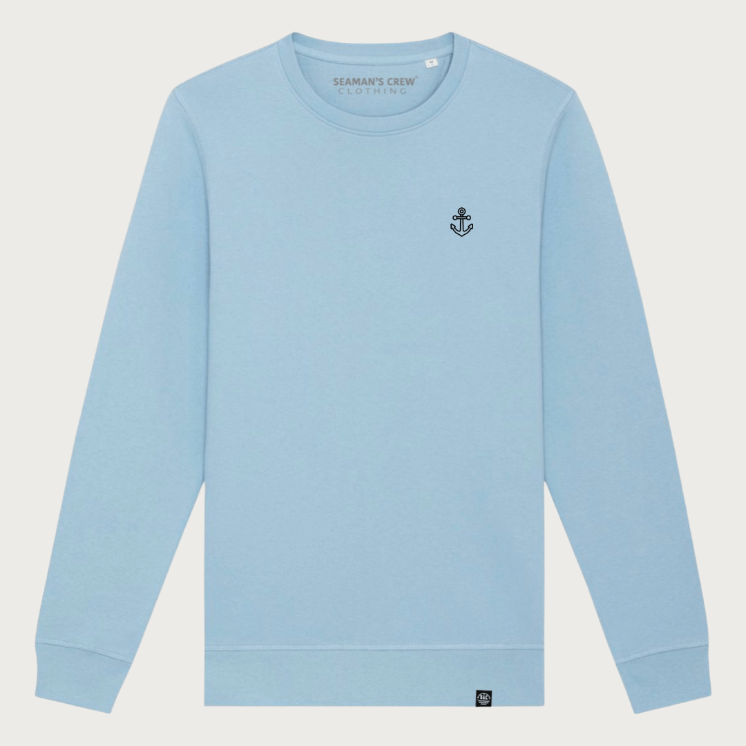 Anchor embroidered sweatshirt