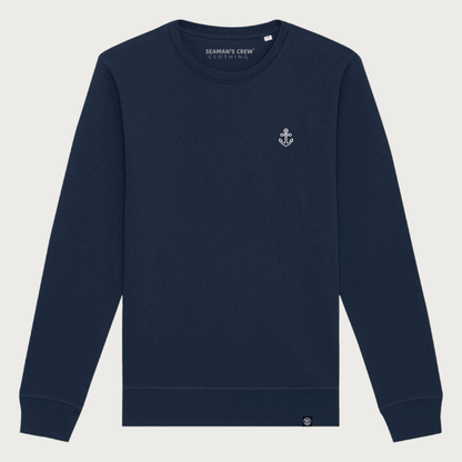 Anchor embroidered sweatshirt