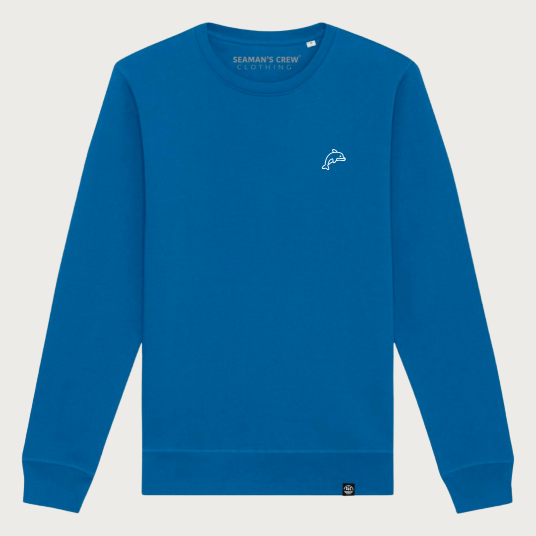 Dolphin embroidered sweatshirt