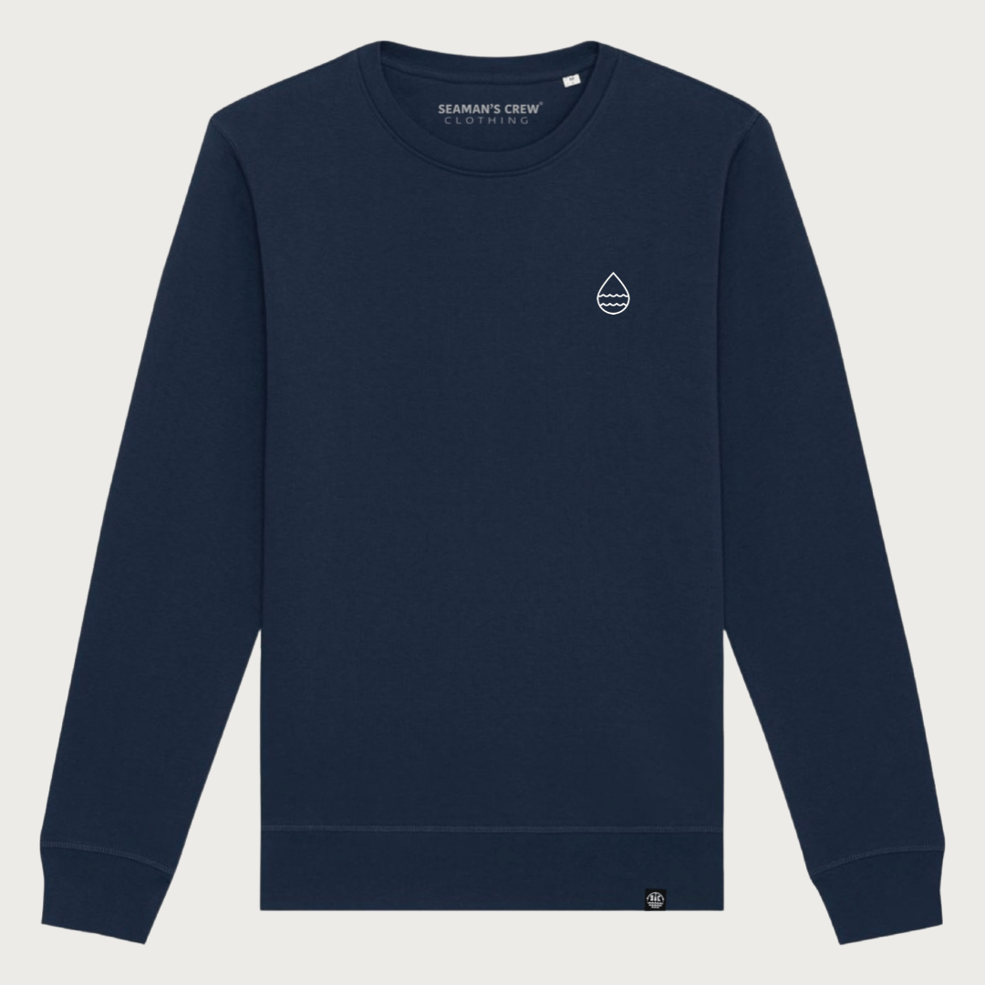 Drop Wave embroidered sweatshirt