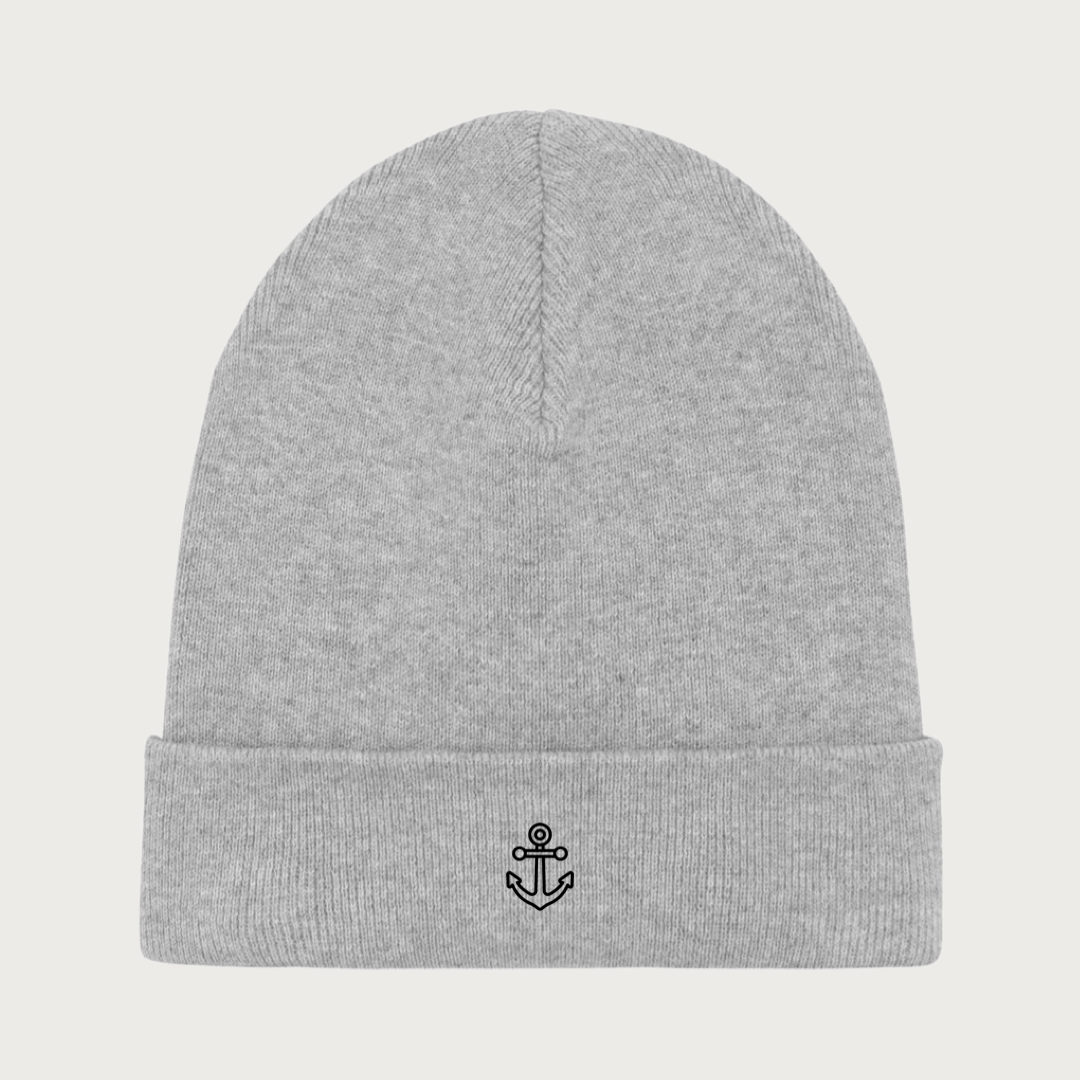 Anchored embroidered Beanie