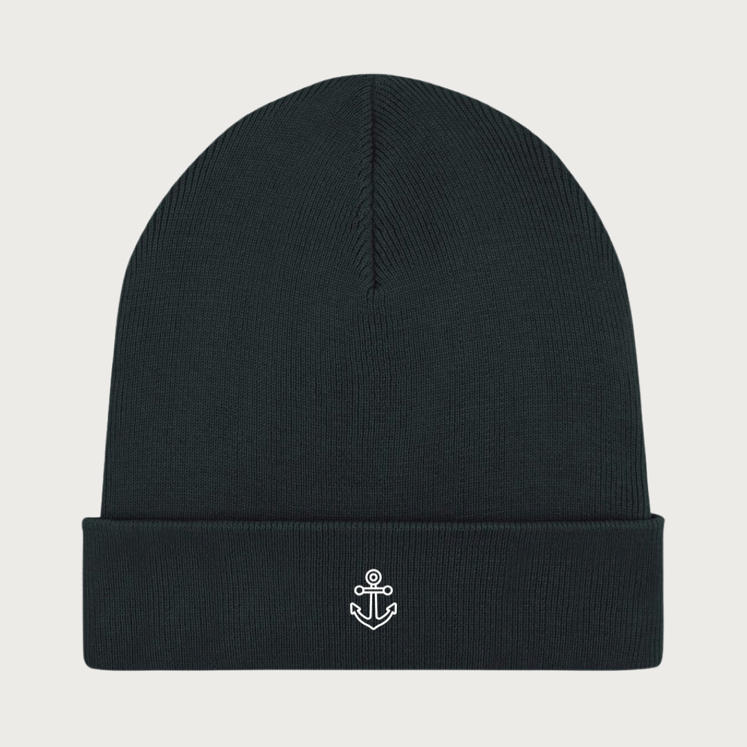 Anchored embroidered Beanie