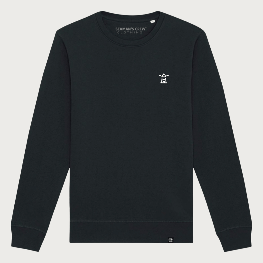 Lighthouse embroidered sweatshirt