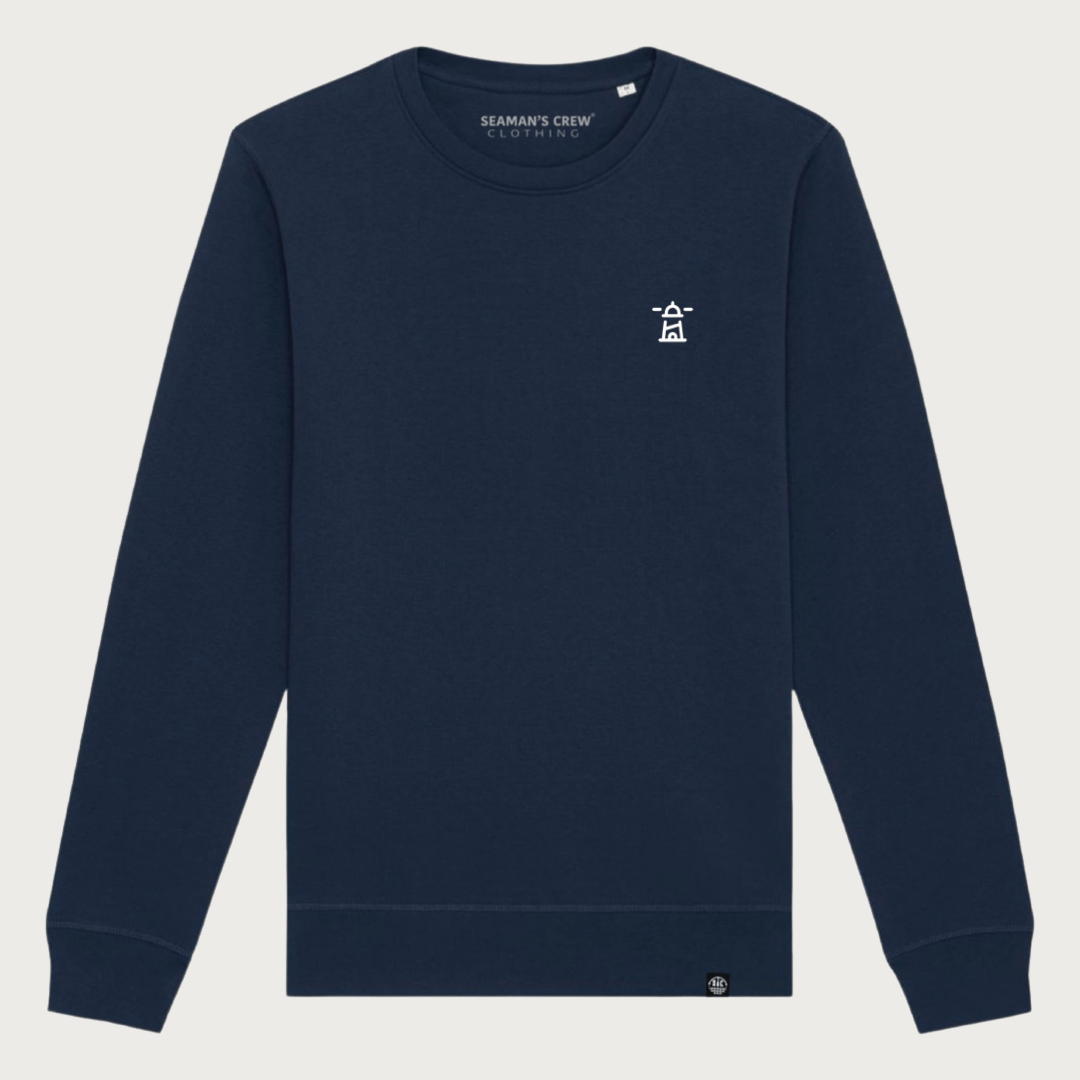 Lighthouse embroidered sweatshirt