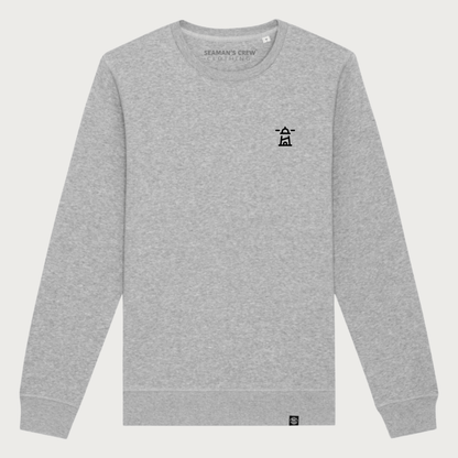 Lighthouse embroidered sweatshirt