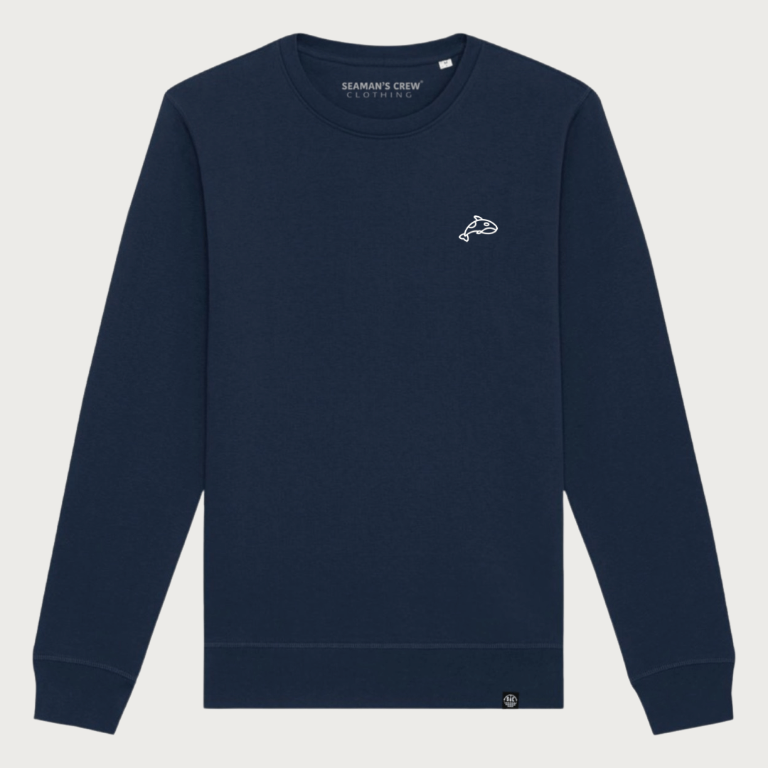 Orca embroidered sweatshirt