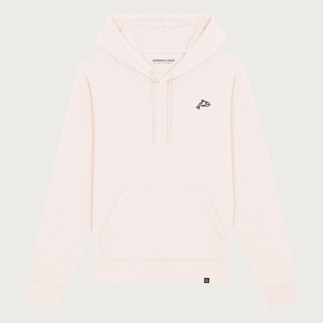 Orca embroidered Hoodie