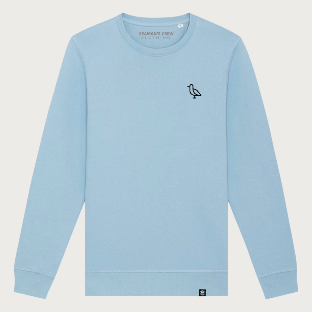 Seagull embroidered sweatshirt