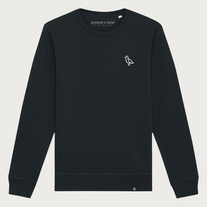 Seagull embroidered sweatshirt