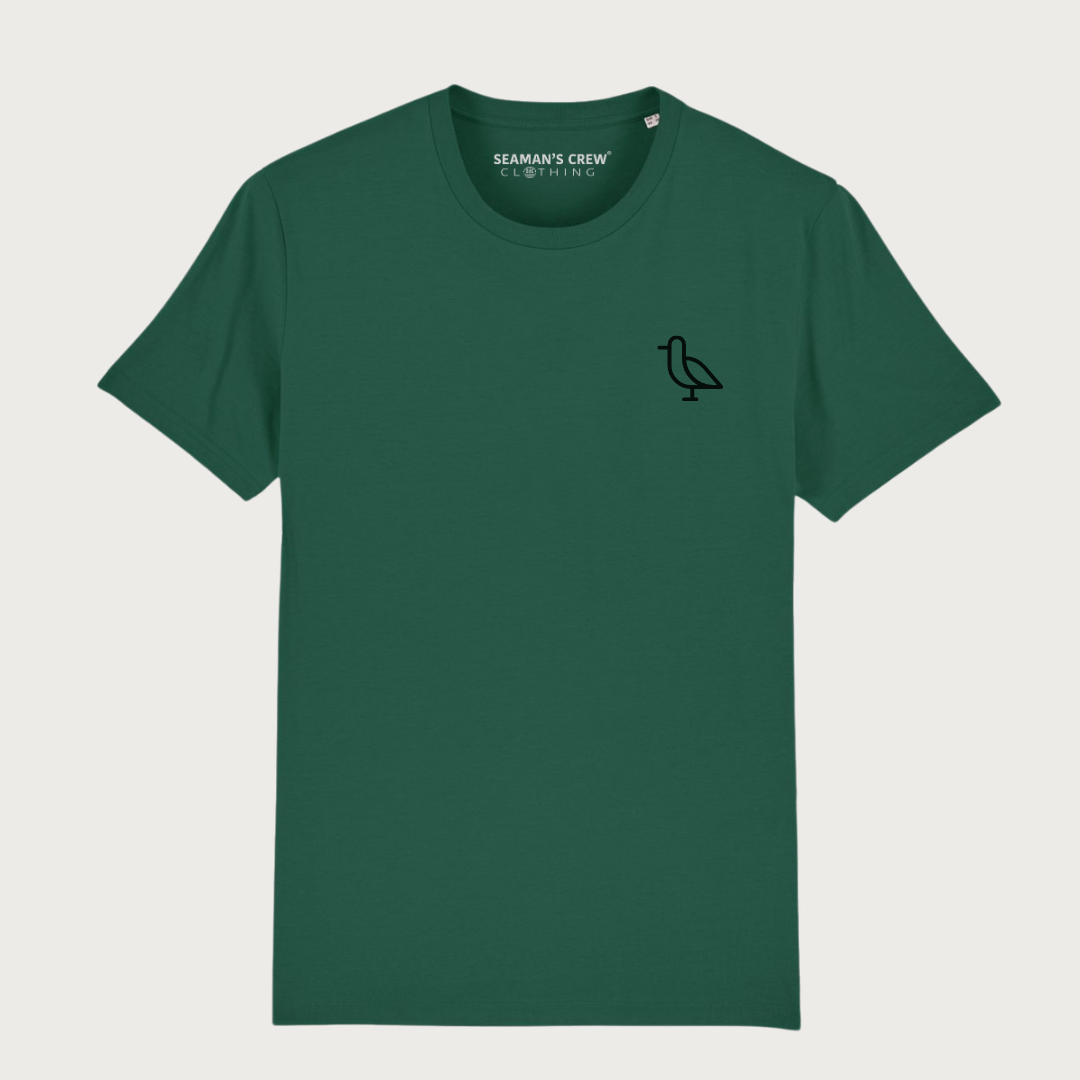 Seagull embroidered T-shirt