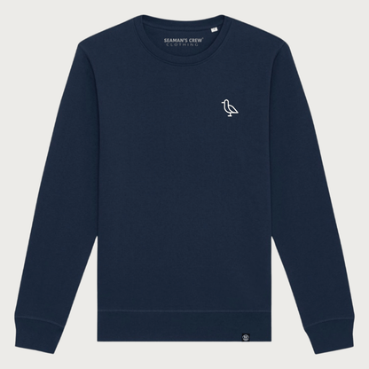 Seagull embroidered sweatshirt