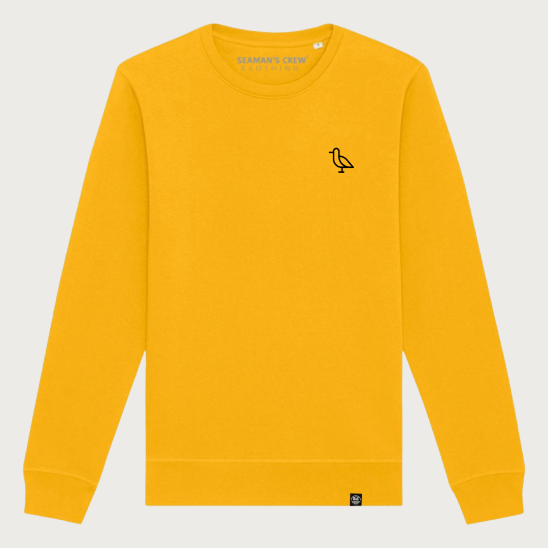 Seagull embroidered sweatshirt