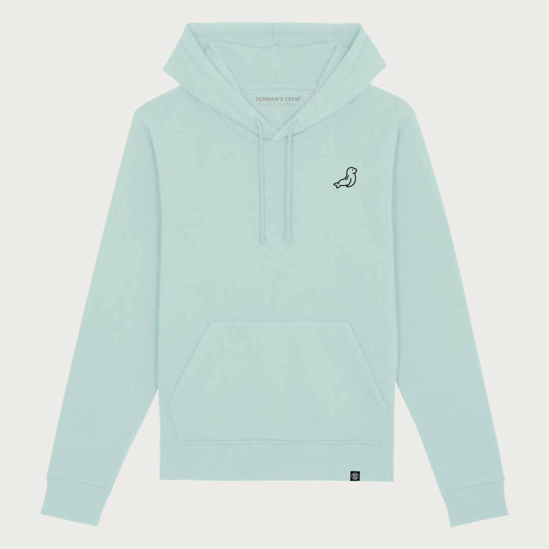 Seal embroidered Hoodie