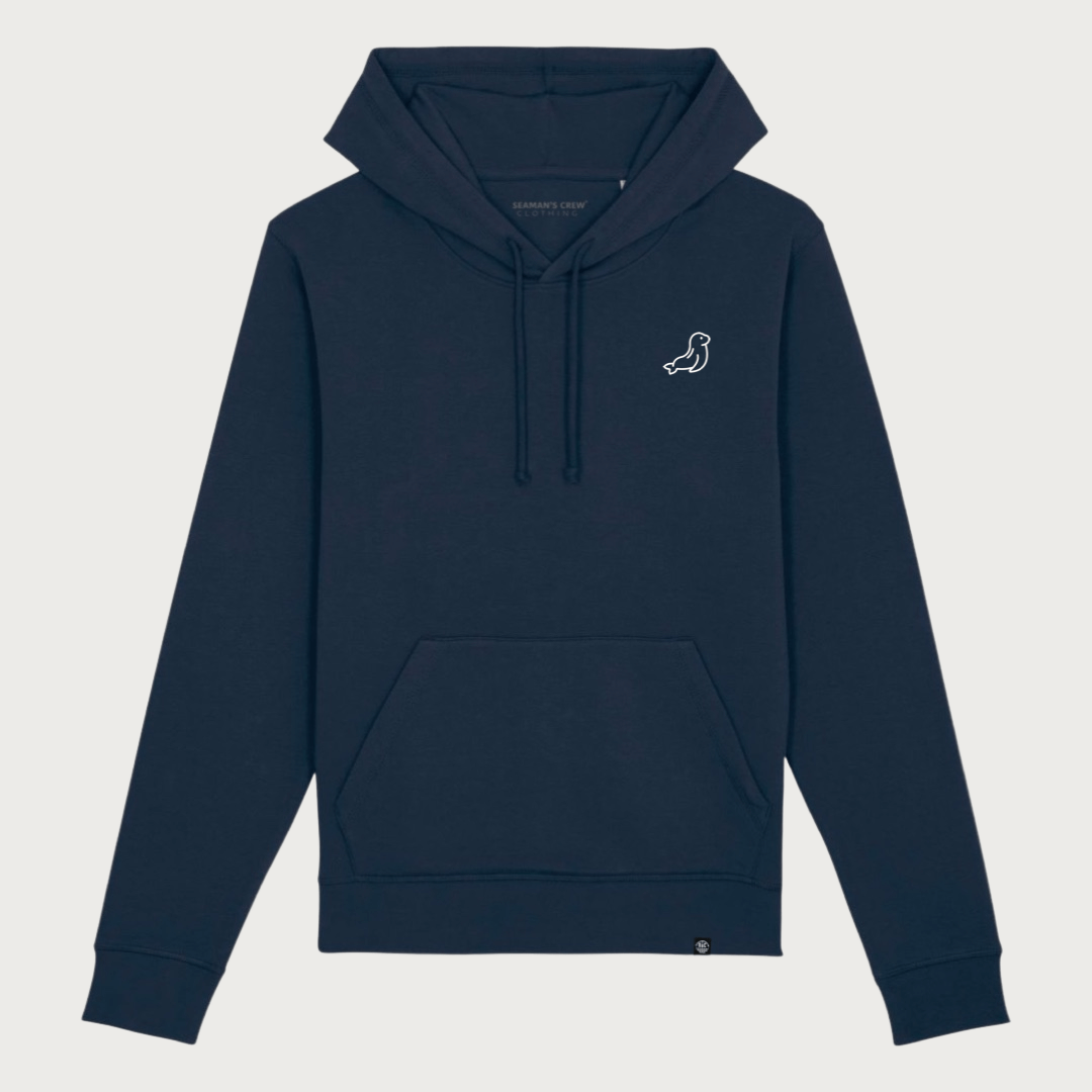 Seal embroidered Hoodie