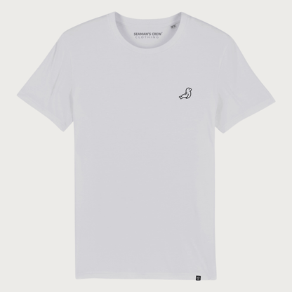 Seal embroidered T-shirt