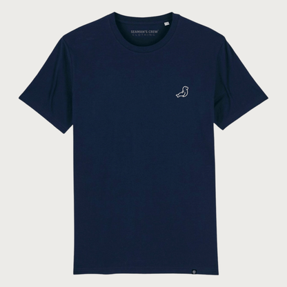 Seal embroidered T-shirt