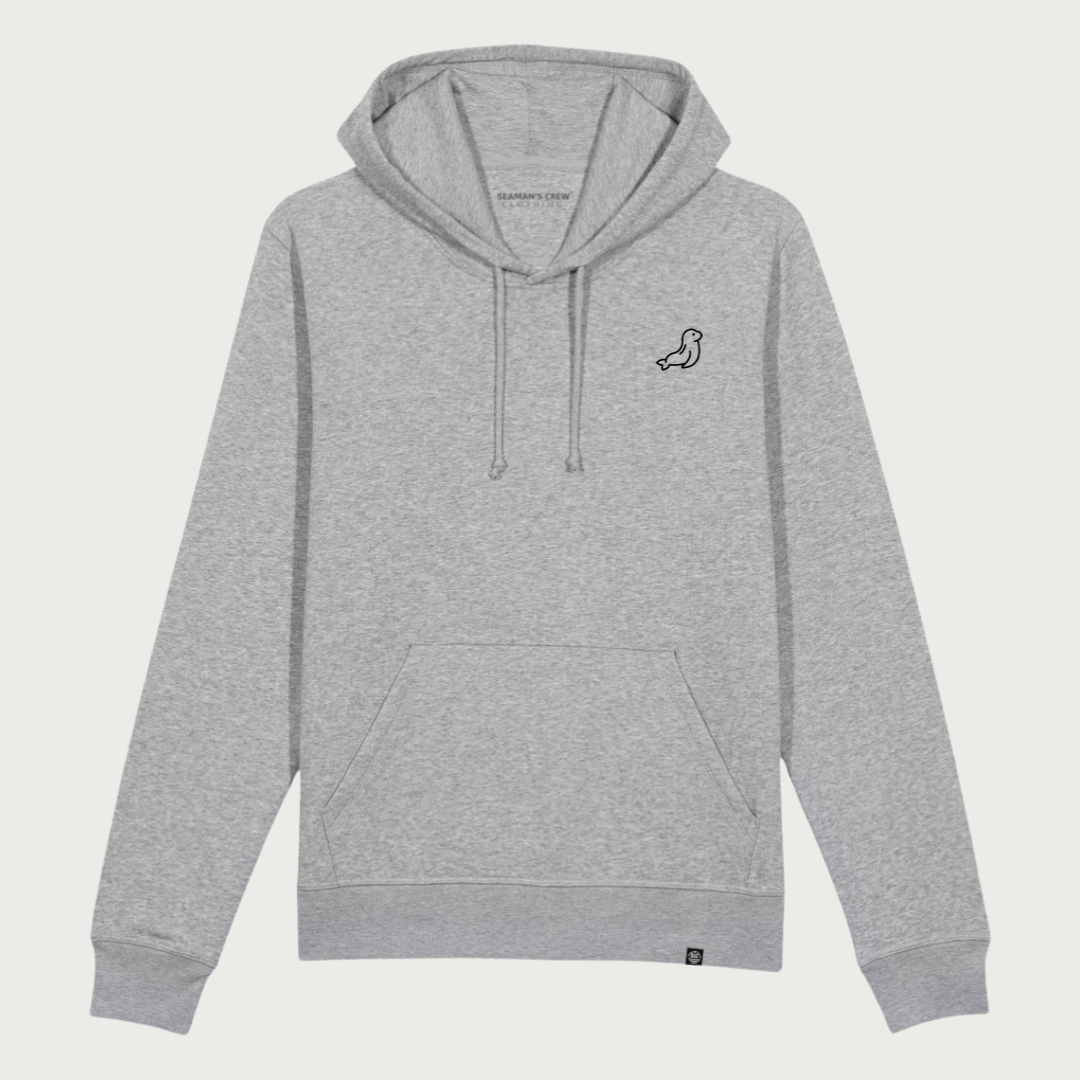 Seal embroidered Hoodie