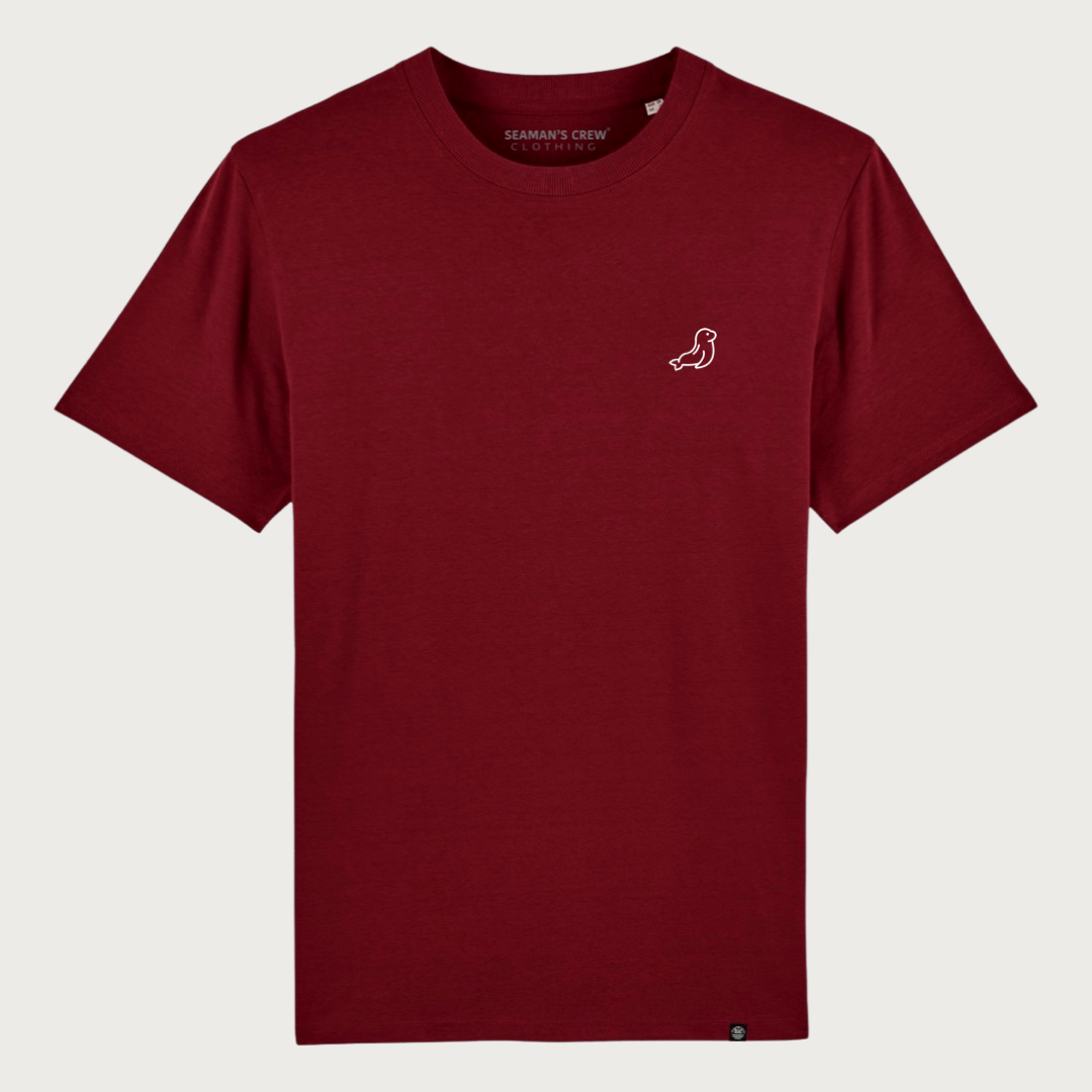 Seal embroidered T-shirt