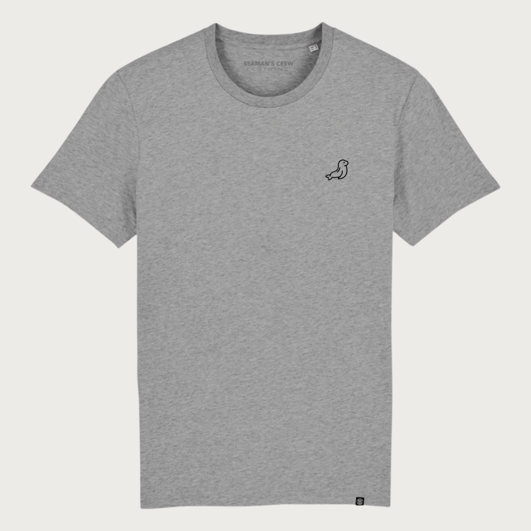 Seal embroidered T-shirt