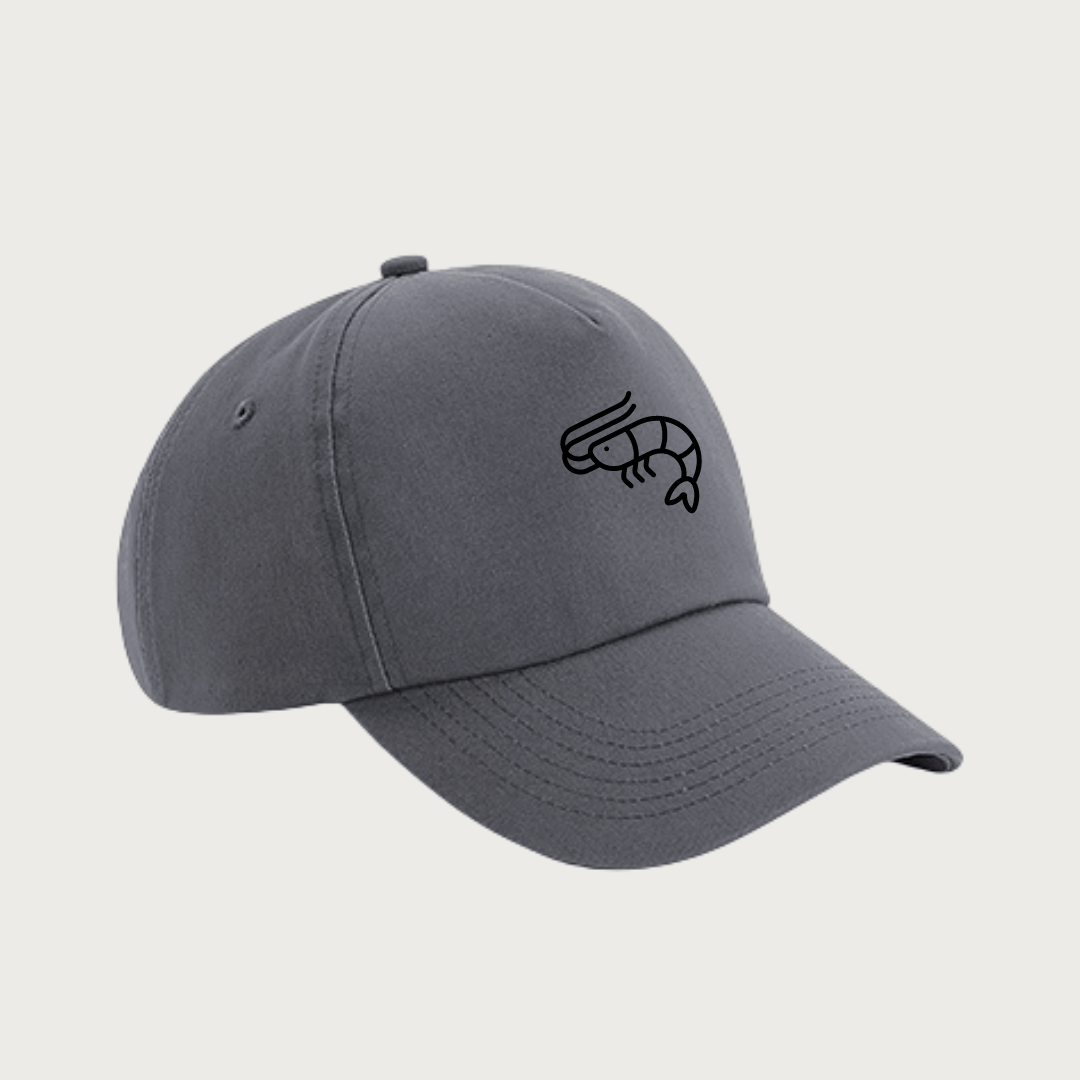 Shrimp embroidered  Cap