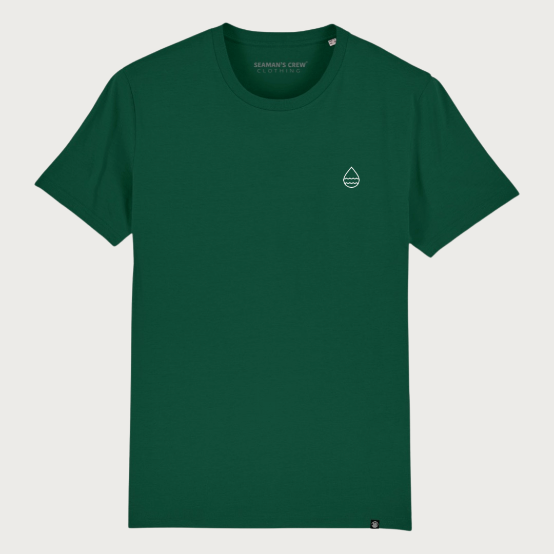 Drop Wave embroidered T-shirt