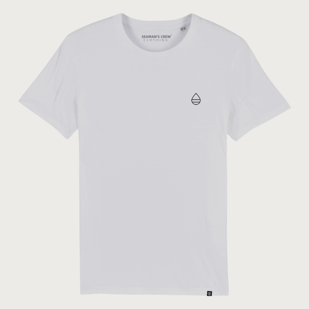 Drop Wave embroidered T-shirt