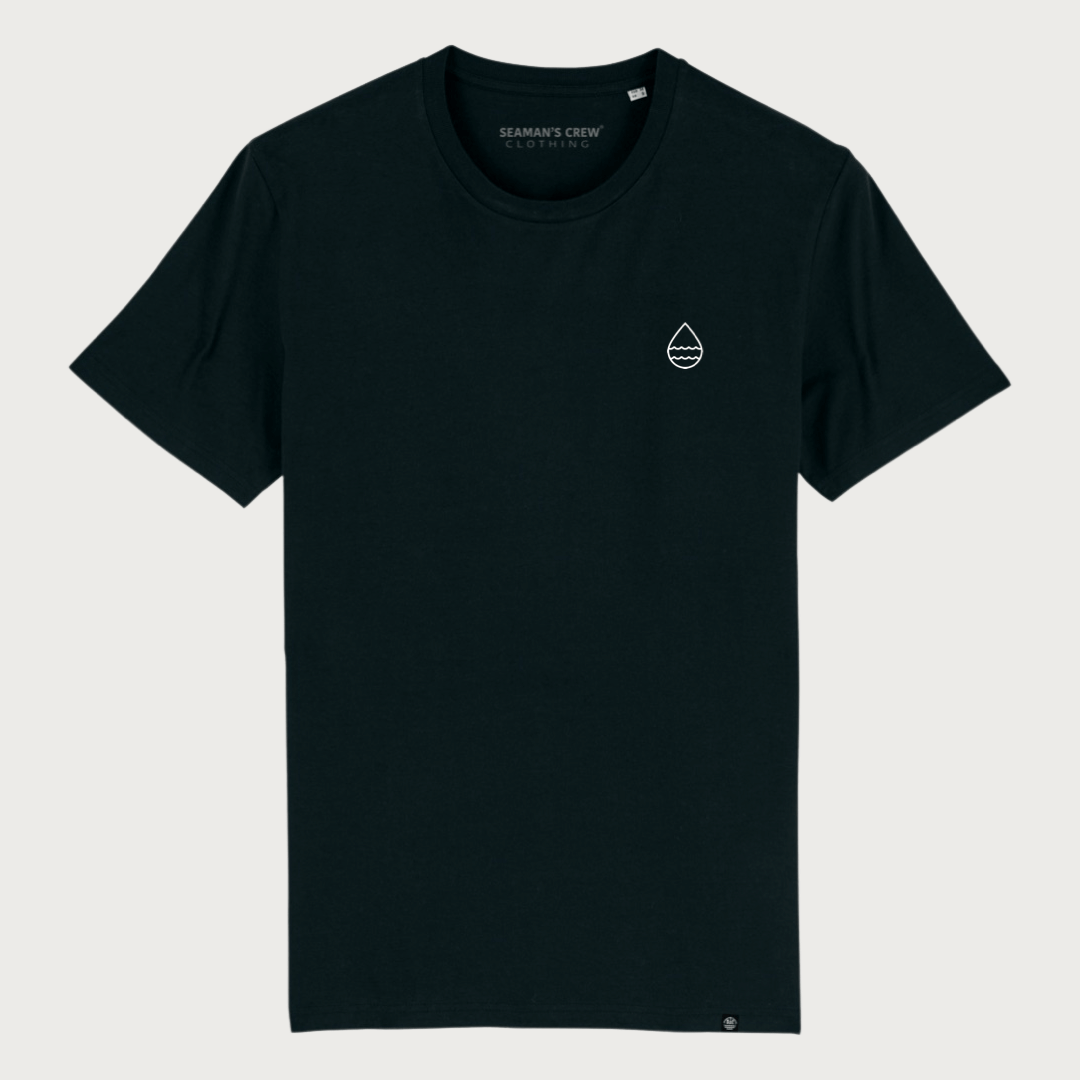 Drop Wave embroidered T-shirt