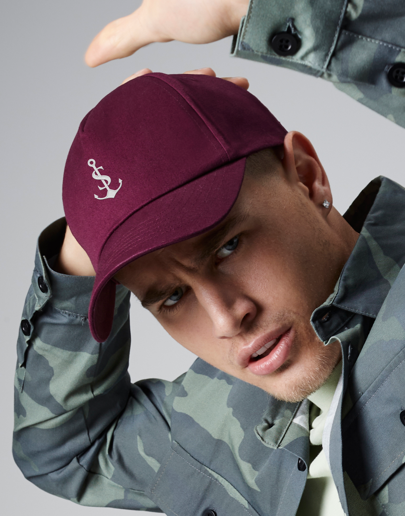 Anchor embroidered Cap - Seaman&