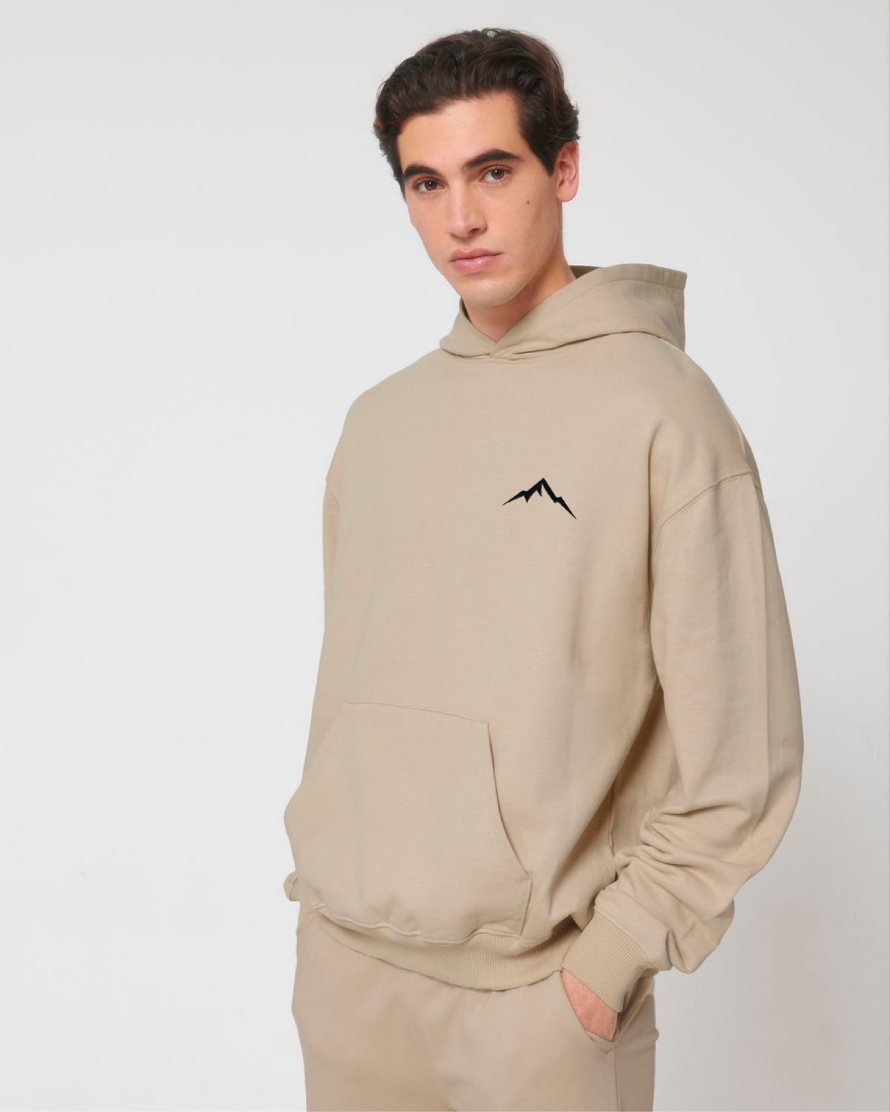 Mountain Oversized Heavy Hoodie - Seaman&