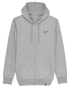 Whale Embroidery Zip Hoodie - Seaman&