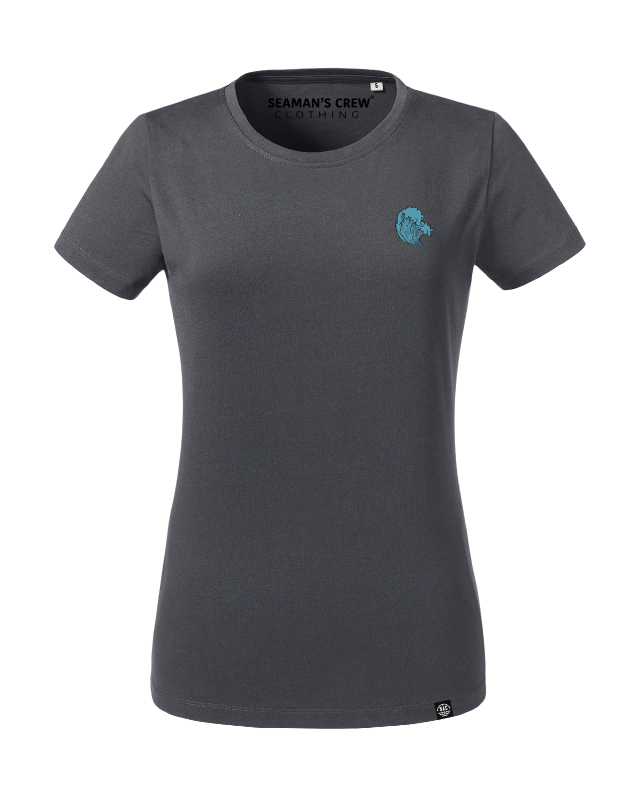 Blue Wave PURE ORGANIC t-shirt woman - Seaman&