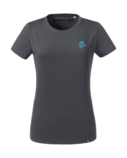 Blue Wave PURE ORGANIC t-shirt woman - Seaman&