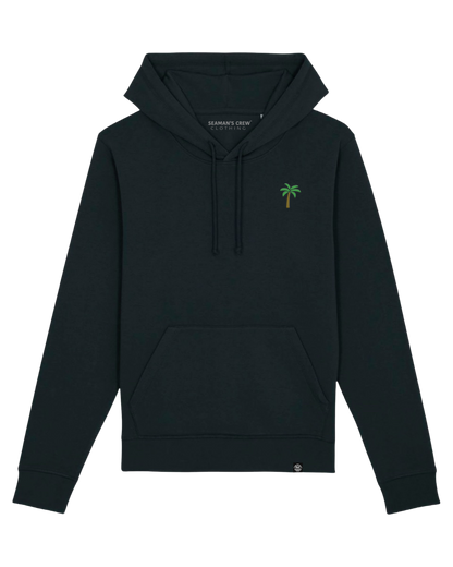 Palm tree embroidered Hoodie - Seaman&