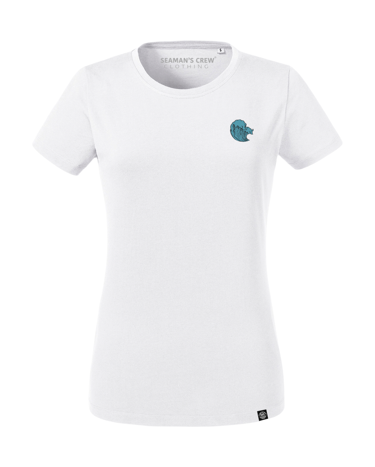 Blue Wave PURE ORGANIC t-shirt woman - Seaman&