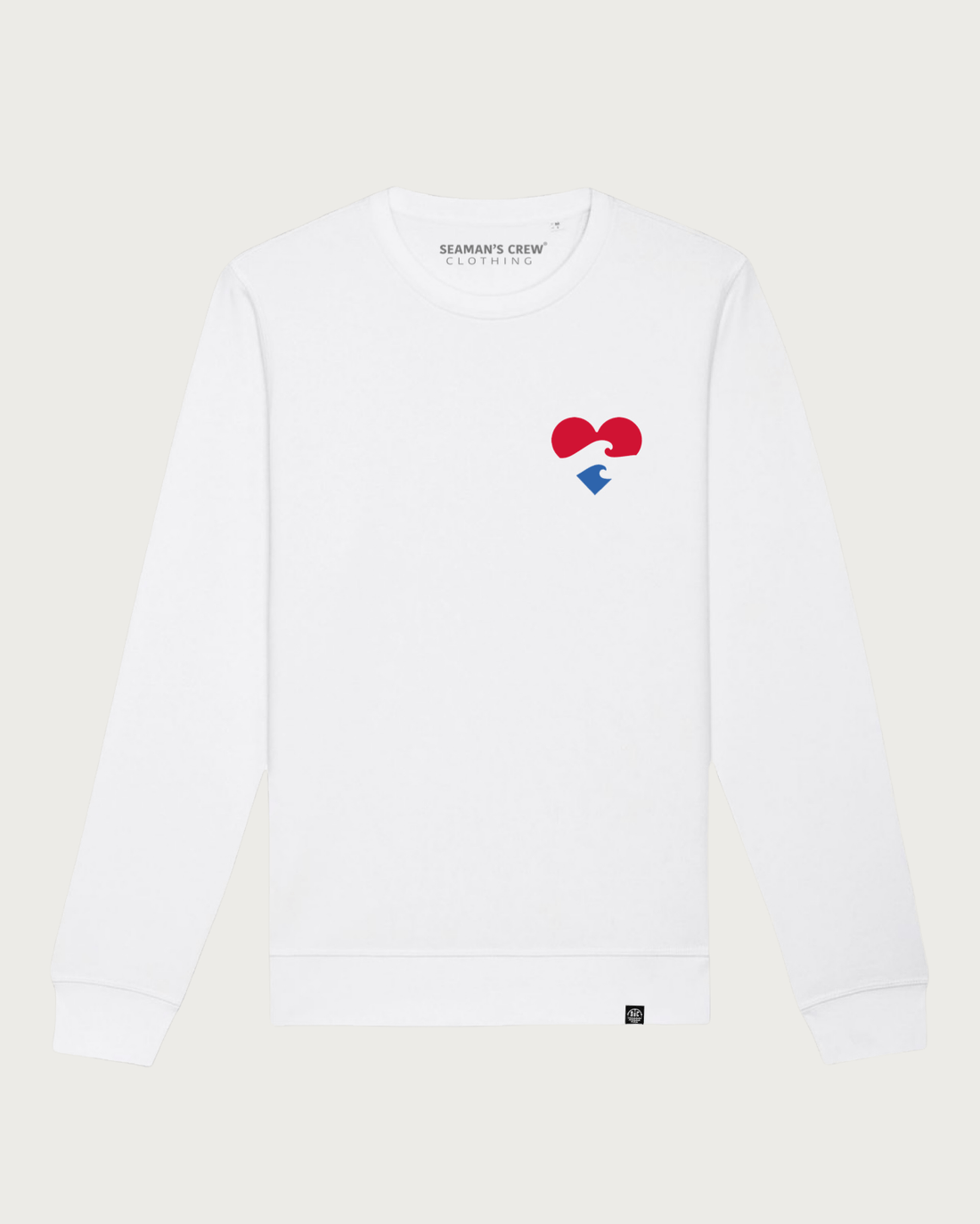 Heart Wave sweatshirt - Seaman&