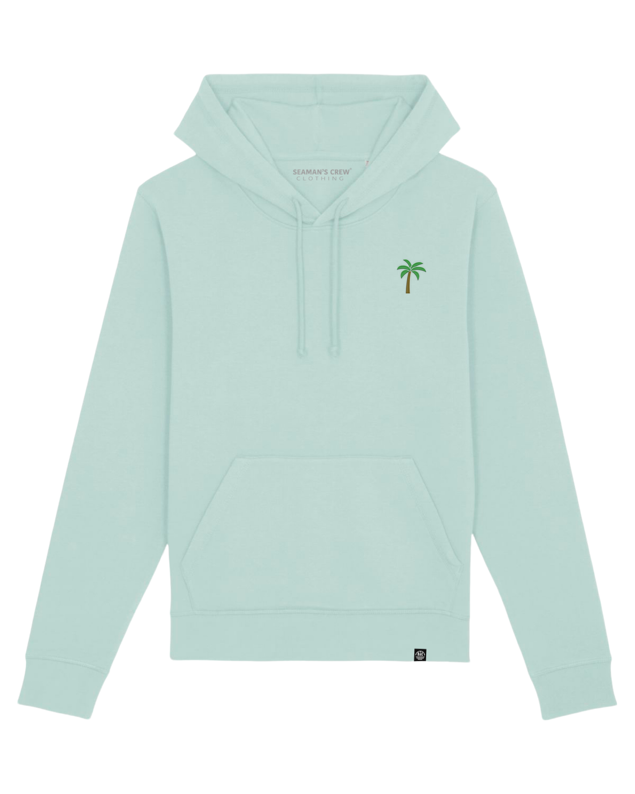 Palm tree embroidered Hoodie - Seaman&