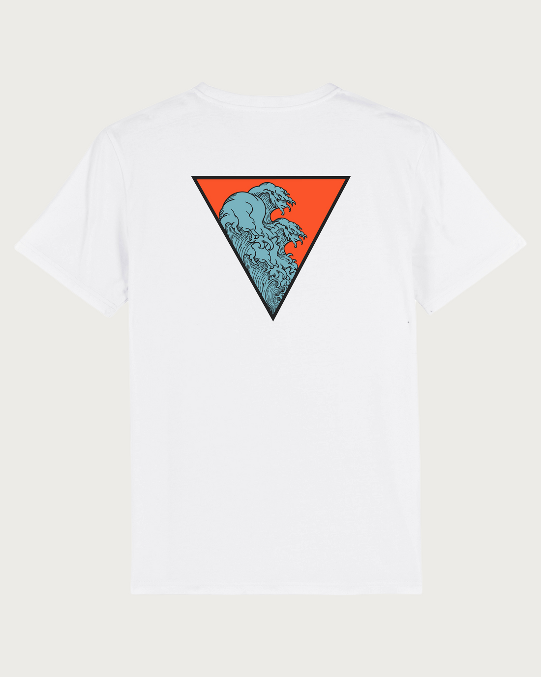 Blue Big Wave T-shirt - Seaman&