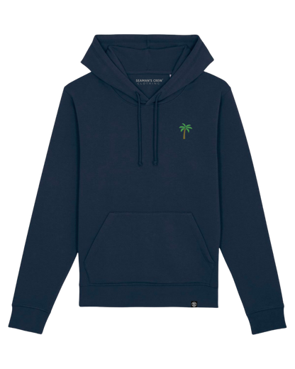 Palm tree embroidered Hoodie - Seaman&