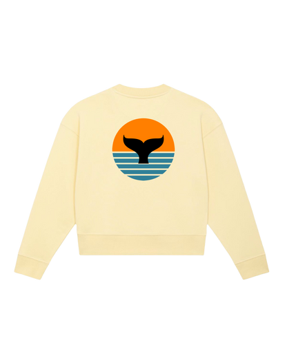 Tail cropped sweatshirt woman - Seaman&