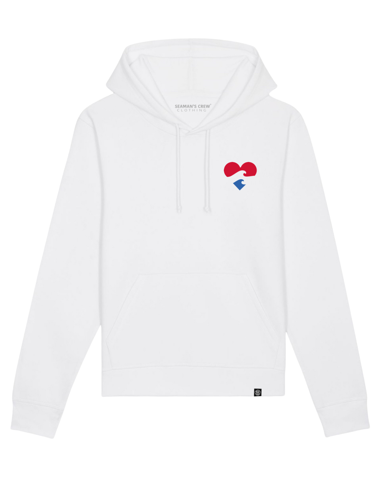 Heart Wave Hoodie - Seaman&