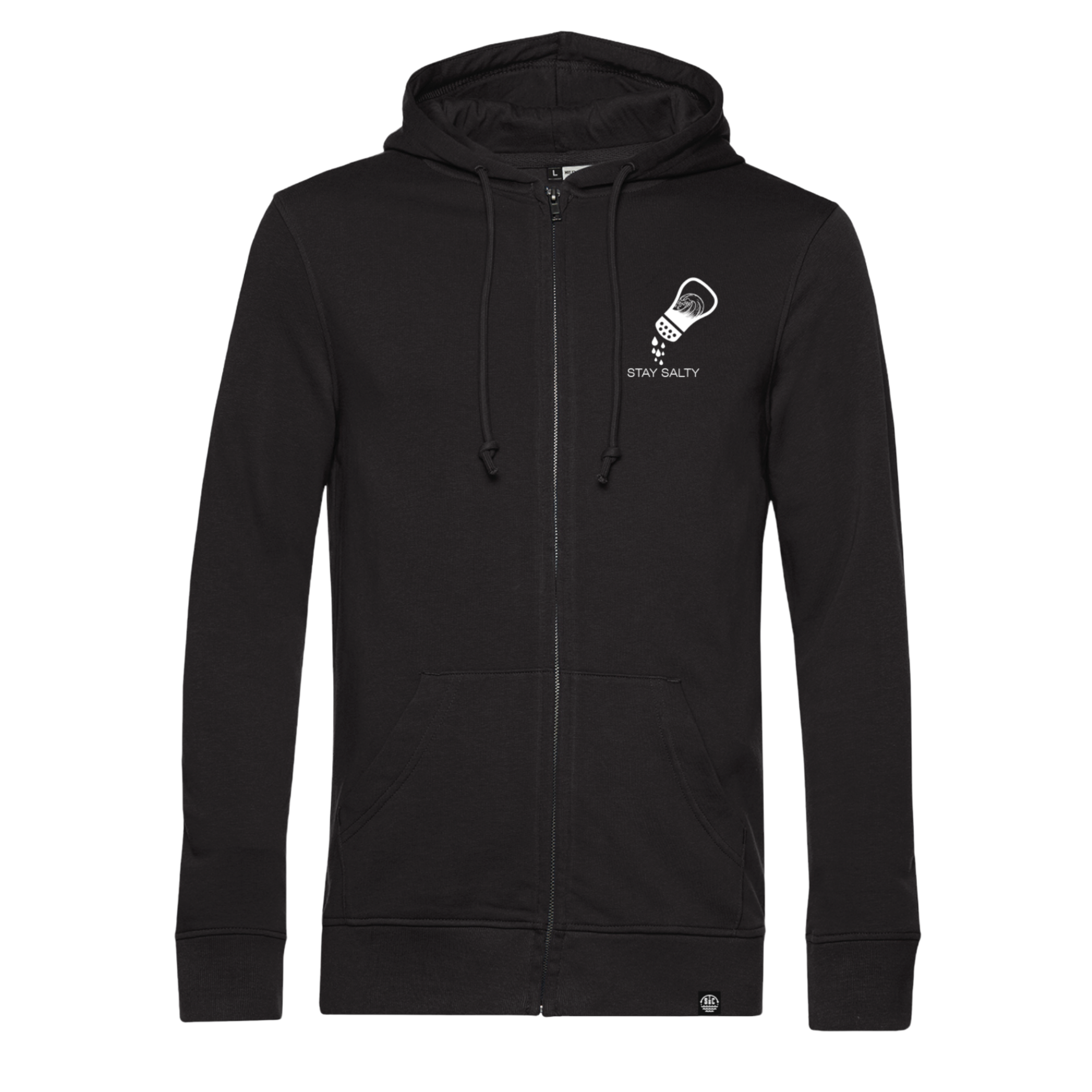 Salty Wave zip Hoodie - Seaman&