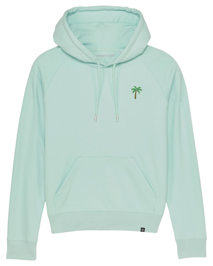 Palm tree embroidered Hoodie woman - Seaman&