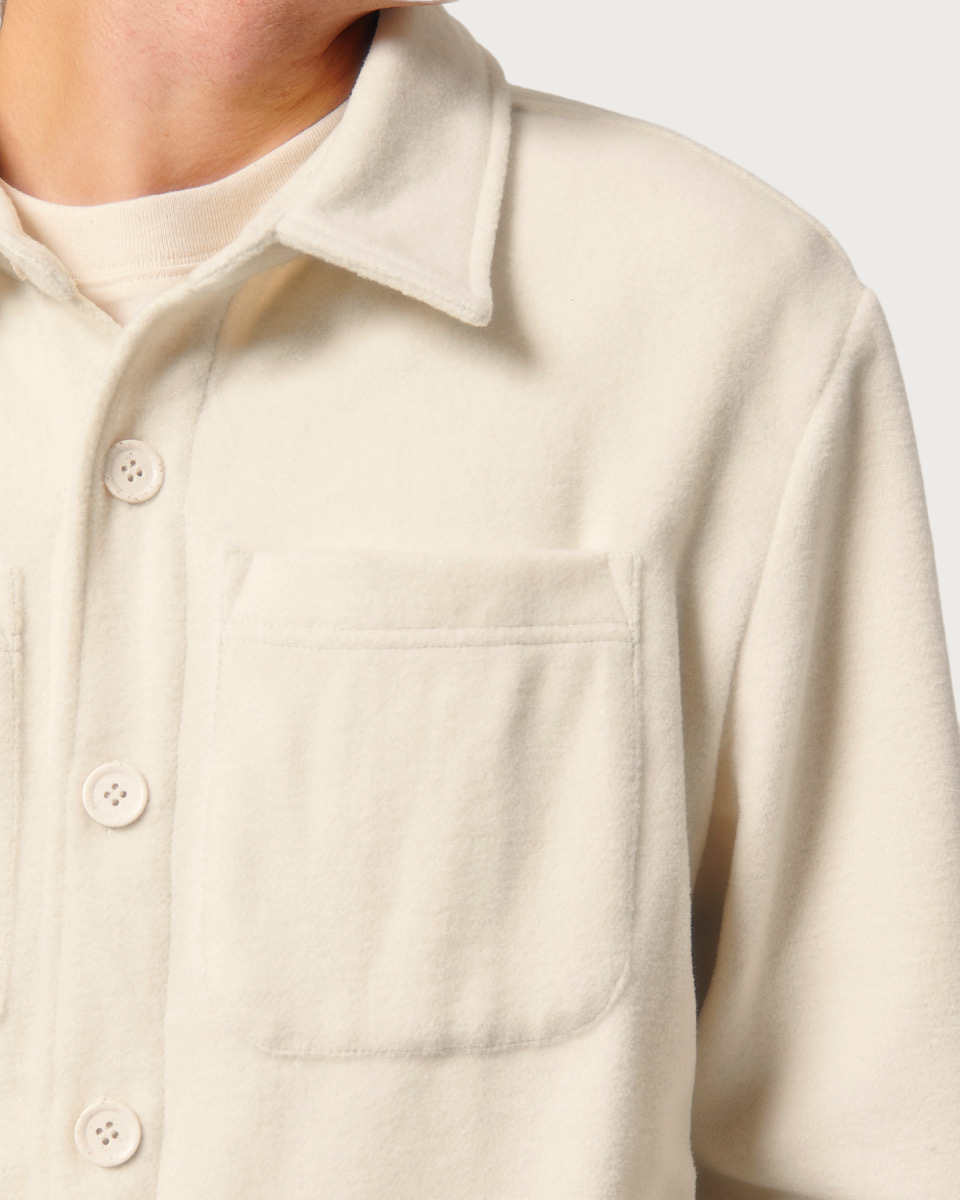 Stay by the Sea embroidered overshirt - Seaman&